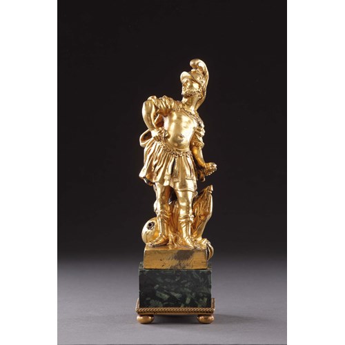 Gilt Bronze of Mars the God of War